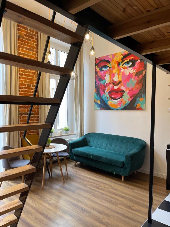 Appartement Urokliwy Loft W Ncl Kamienica Vabank 34 à Łódź Extérieur photo