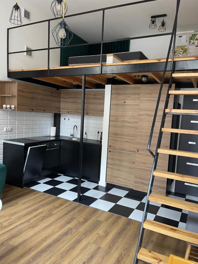 Appartement Urokliwy Loft W Ncl Kamienica Vabank 34 à Łódź Extérieur photo